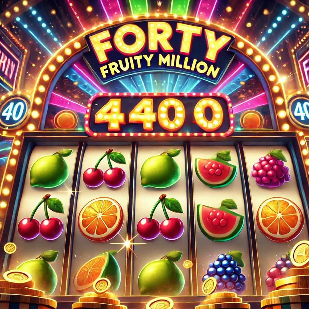 Experience Vibrant Fun in Forty Fruity Million YYY